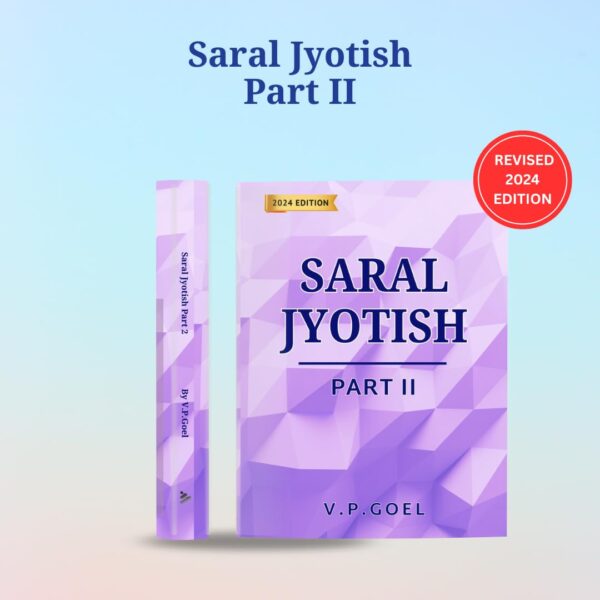 Saral Jyotish Part II (Eng) by VPGoel: Revised 2024 Edition Paperback - Image 2