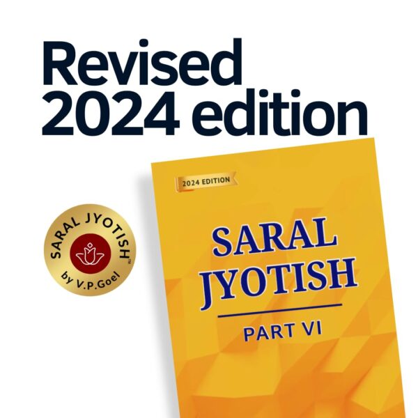 Saral Jyotish Part VI by V.P.Goel (Eng): Revised 2024 Edition Paperback - Image 3