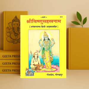 Sri Vishnu Sahasranama (Shankara Bhashya-Hindi-Anuvada Sahita) (Paperback, Hindi, Gita Press Edition) Perfect Paperback