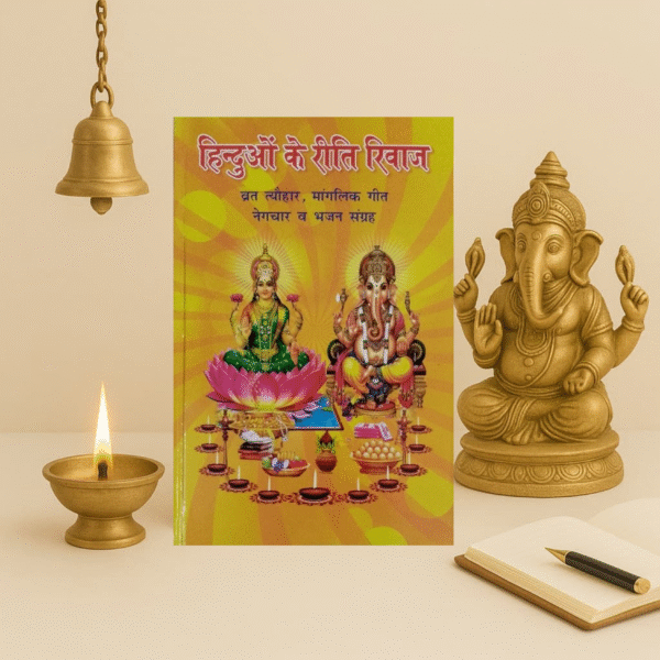 Hinduo Ke Riti Riwaz, Vart Tyohar, Manglik Geet Negchaar Evam Bhajan Sangrah by Bharti Agarwal [Hindi]