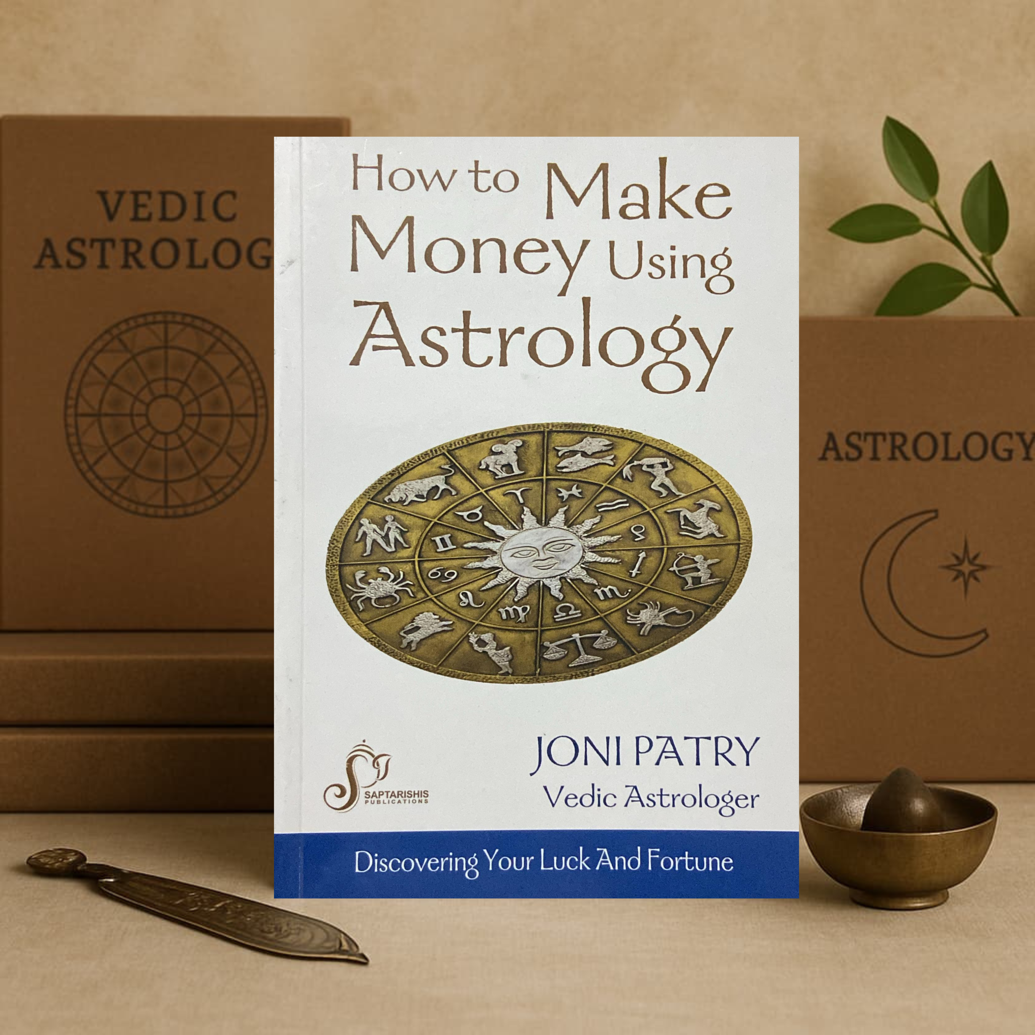 How to Make Money Using Astrology by Joni Patry | Financial Astrology Book | Saptarishis Publications