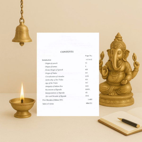 Rigveda Samhita (vol.1-4) with Sayanacharya Bhashya & English Commentary by H.H. Wilson [Sanskrit + Hindi + English] - Image 3