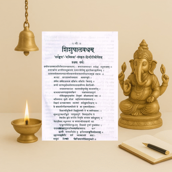 Shishupalvadham | Hindi Edition by Pandit Hargovind Shastri | Chaukhamba Publications - Image 3