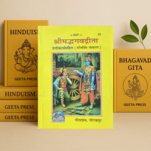 Srimad Bhagavad Gita Hindi Shlokarth Sahit | Code 20 | Gita Press Gorakhpur Paperback