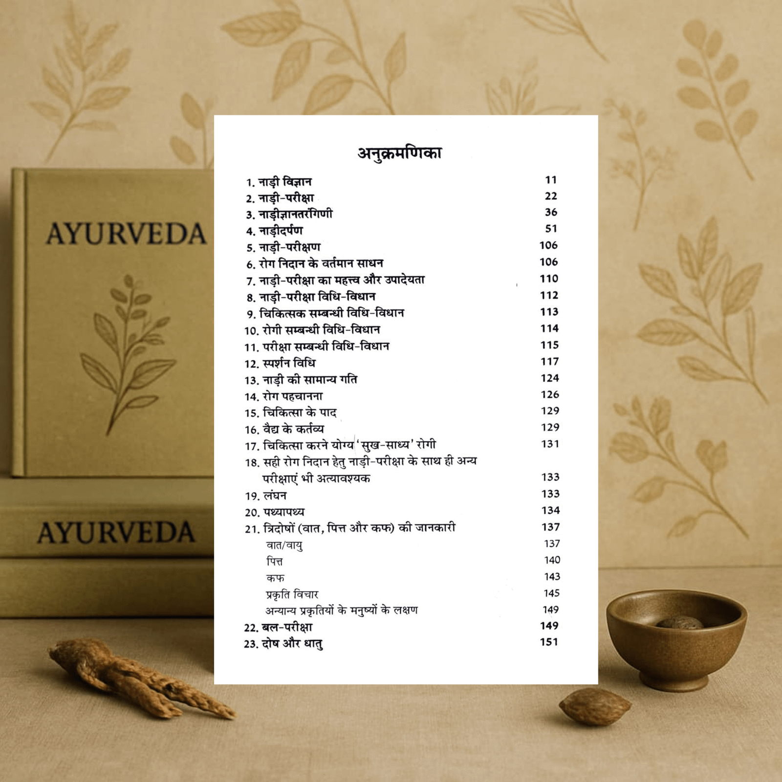 ayurvediya nadi pariksha (pulse diagnosis) आयुर्वेदीय नाड़ी परीक्षा paperback