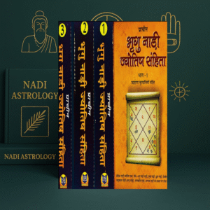 bhrigu nadi jyotish sanhita (vol.1,2,3) udaharan kundaliyoan sahita hardcover