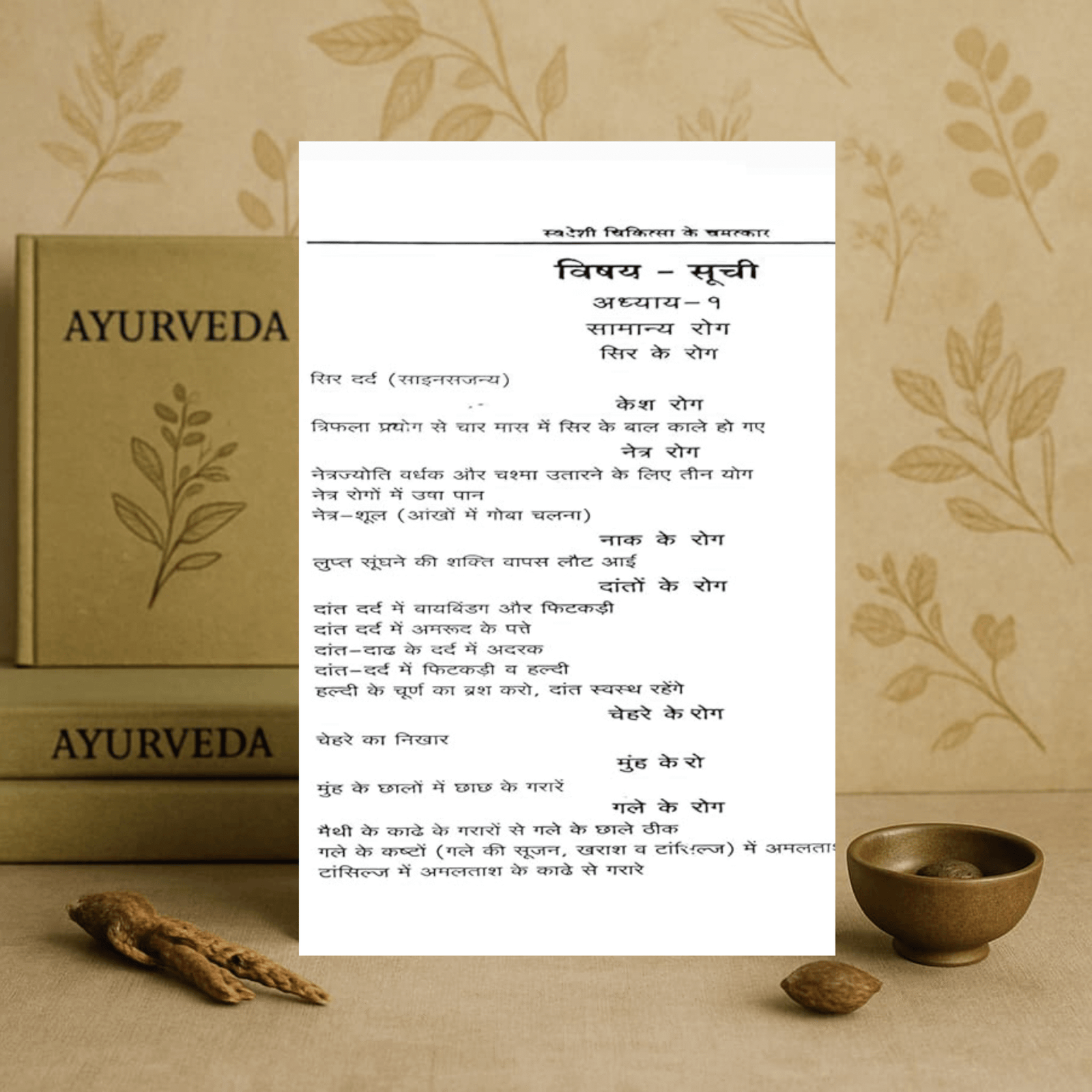 swadeshi chikitsa ke chamatkar (hindi) by ajit mehta hardcover