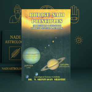 bhrigu nadi principles: profession and life style through saturn and jupiter paperback