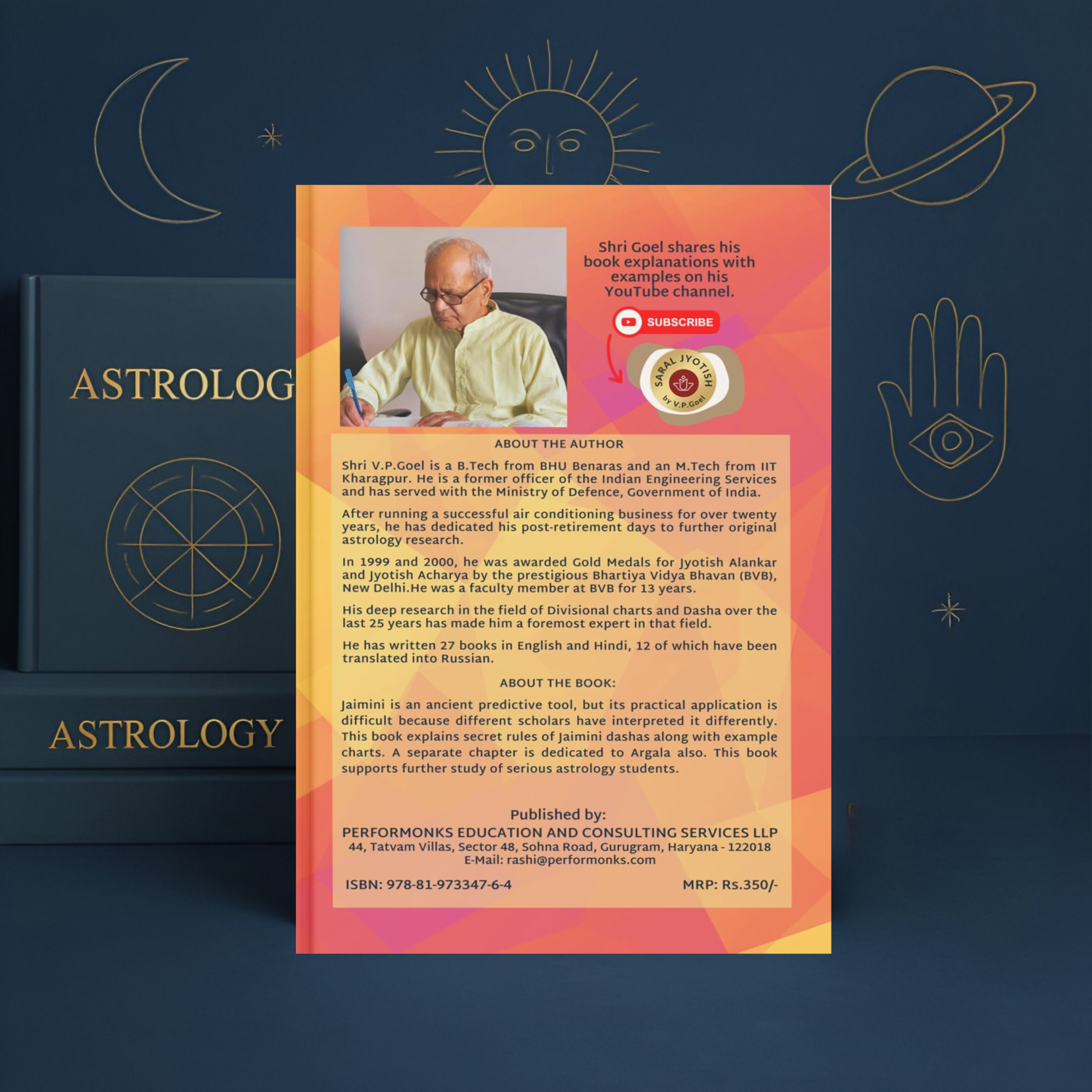 predict through jaimini astrology (eng) by vpgoel: revised 2024 edition perfect paperback