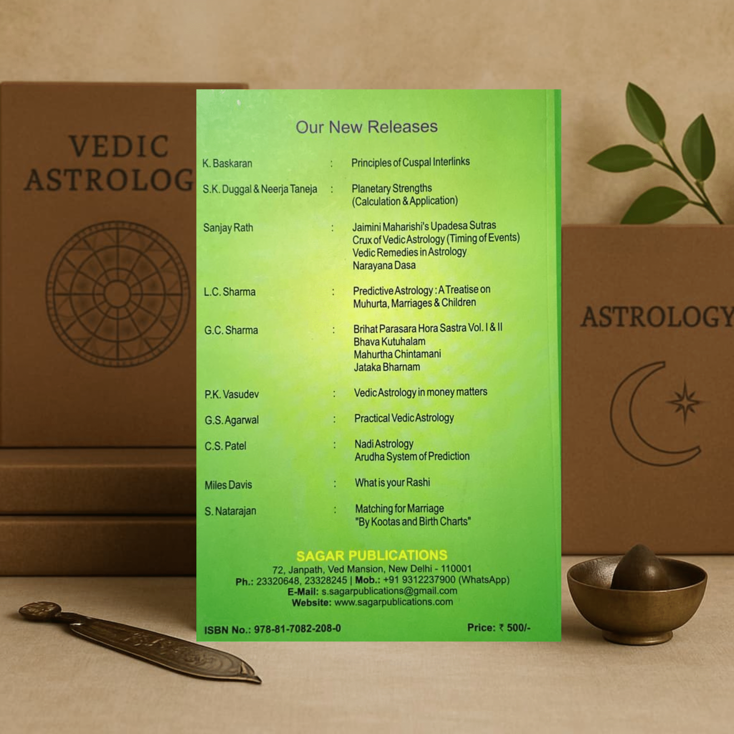 vedic astrology: an integrated approach paperback