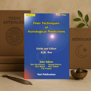 Finer Techniques of Astrological Predictions Vol. 2 Hindi | K.N. Rao | Vani | kitabkunj