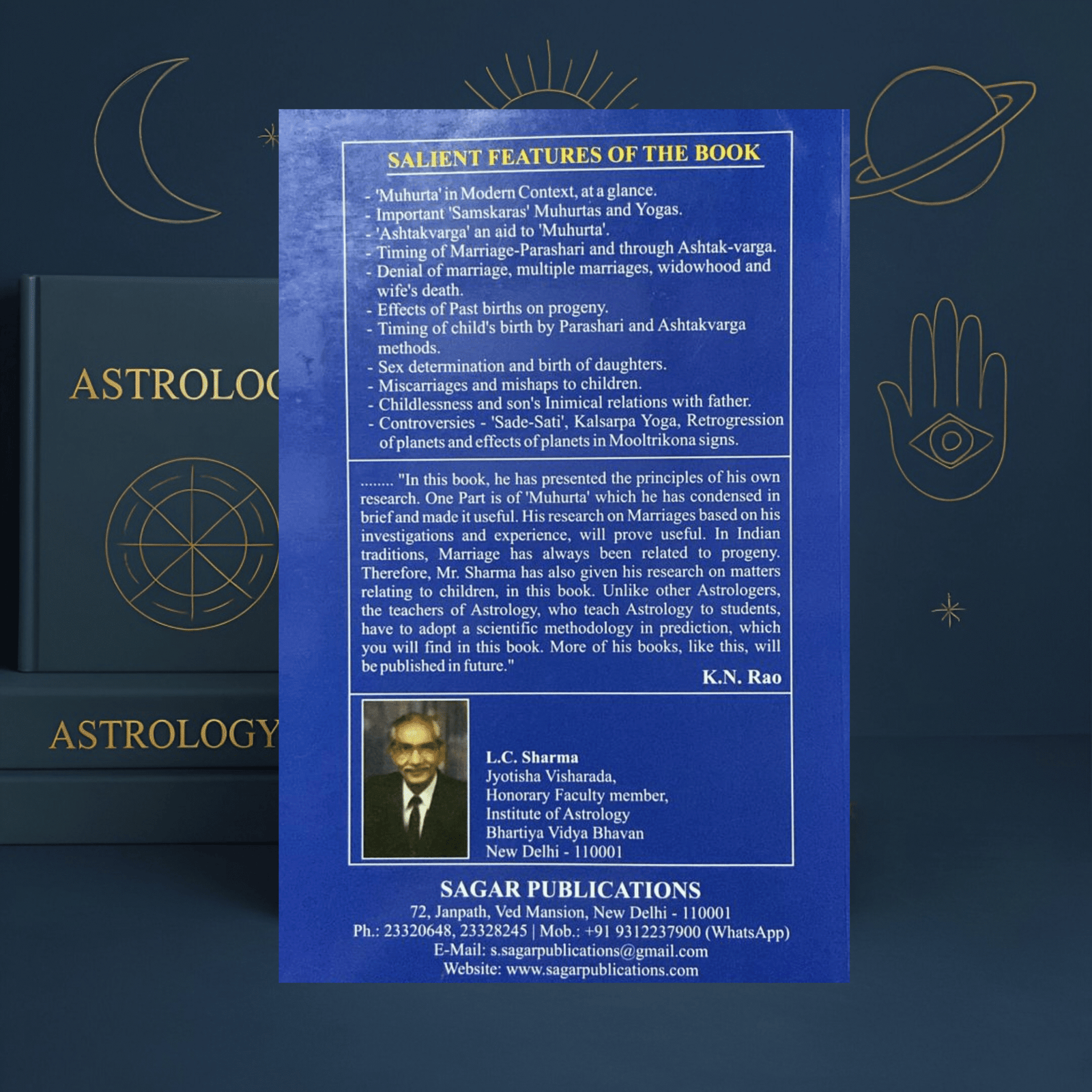 Predictive Astrology by L.C. Sharma | Muhurta & Marriage | Sagar Publication | kitabkunj - Image 2