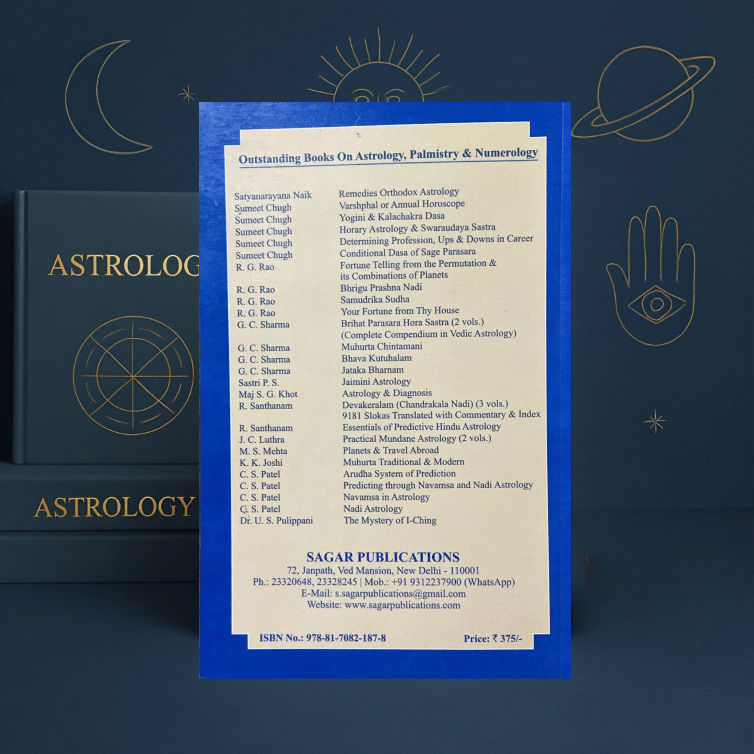 Ashtakavarga by C. S. Patel & C. A. Subramania Aiyar | Sagar Publications | Vedic Astrology System - Image 2