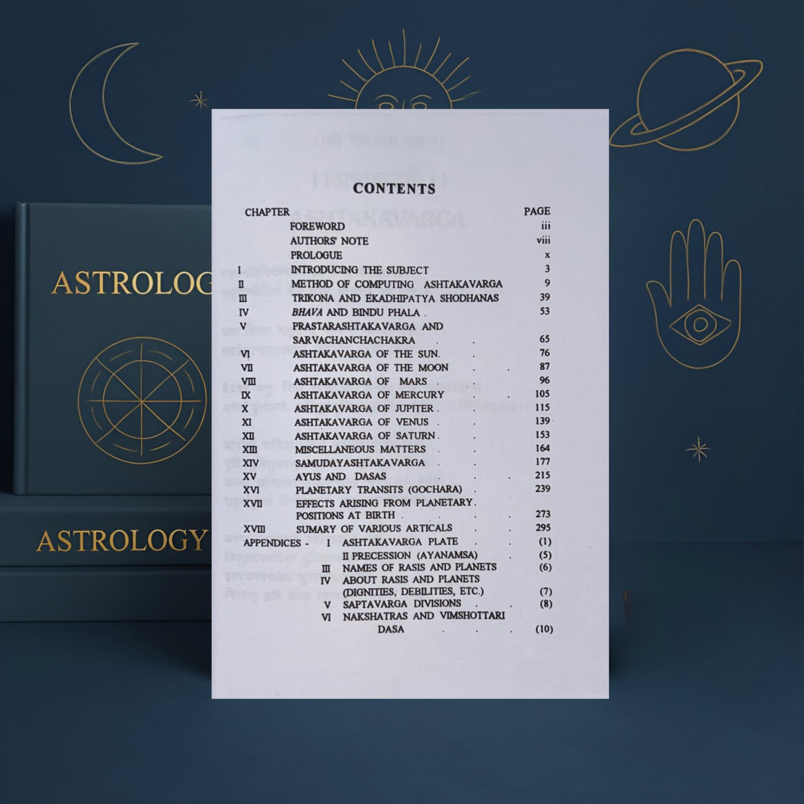 Ashtakavarga by C. S. Patel & C. A. Subramania Aiyar | Sagar Publications | Vedic Astrology System - Image 4