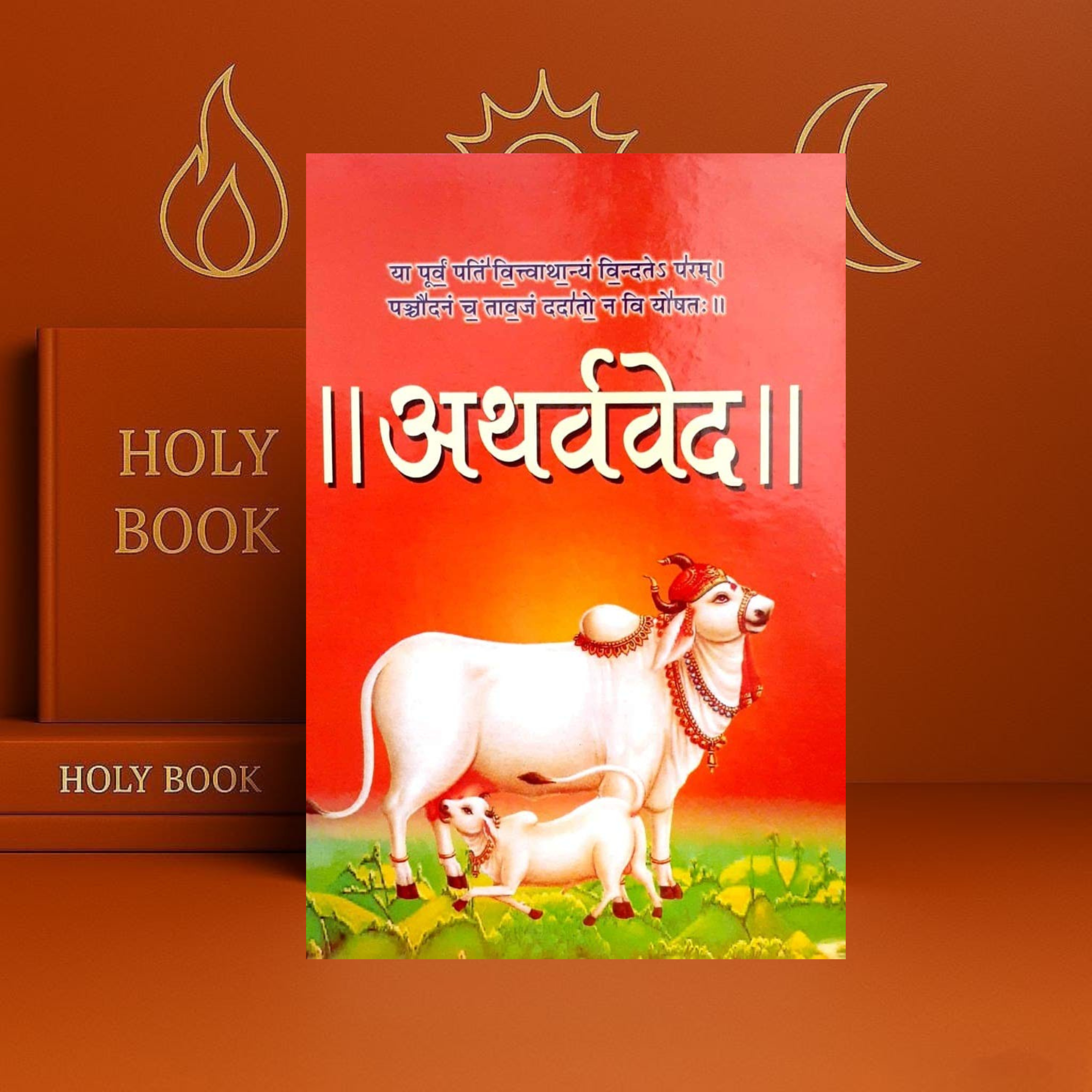 Atharvaveda (Big Size) – Sanskrit with Hindi Translation | by Shri Satyaveer Shashtri