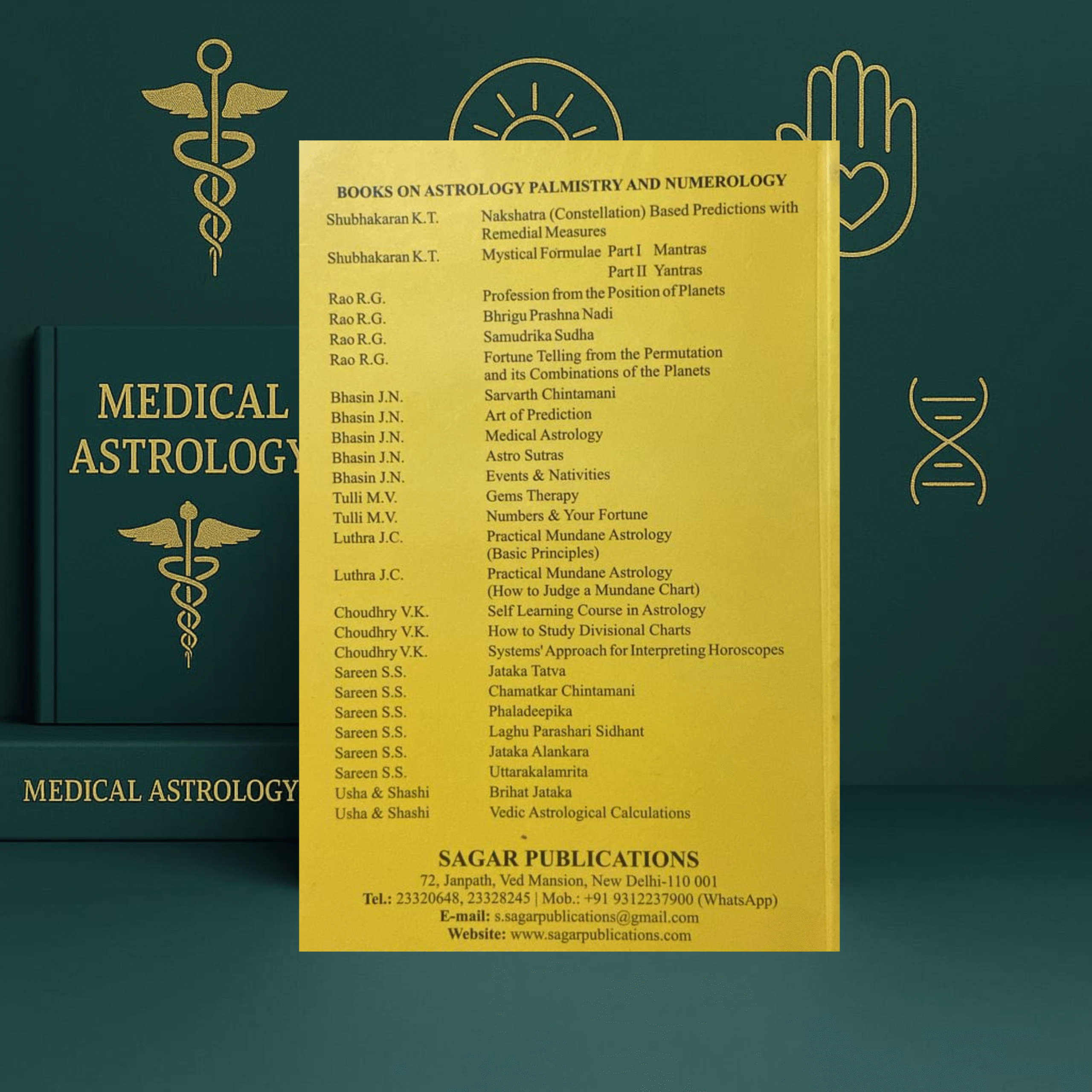 Astrology & Diagnosis by Major S.G. Khot | Sagar Publications – KitabKunj - Image 2