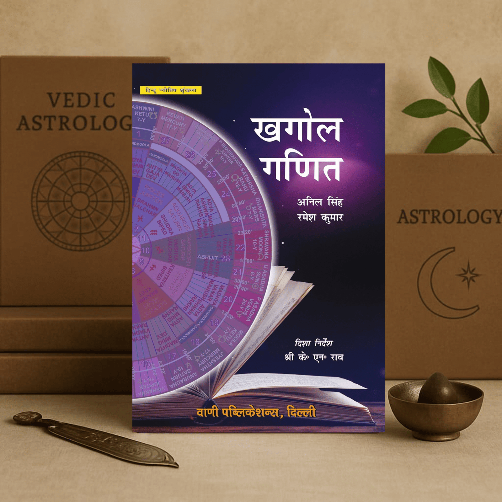 Khagol Ganit खगोल गणित Hindi | K.N. Rao | Astrology Mathematics Book | Vani Publications