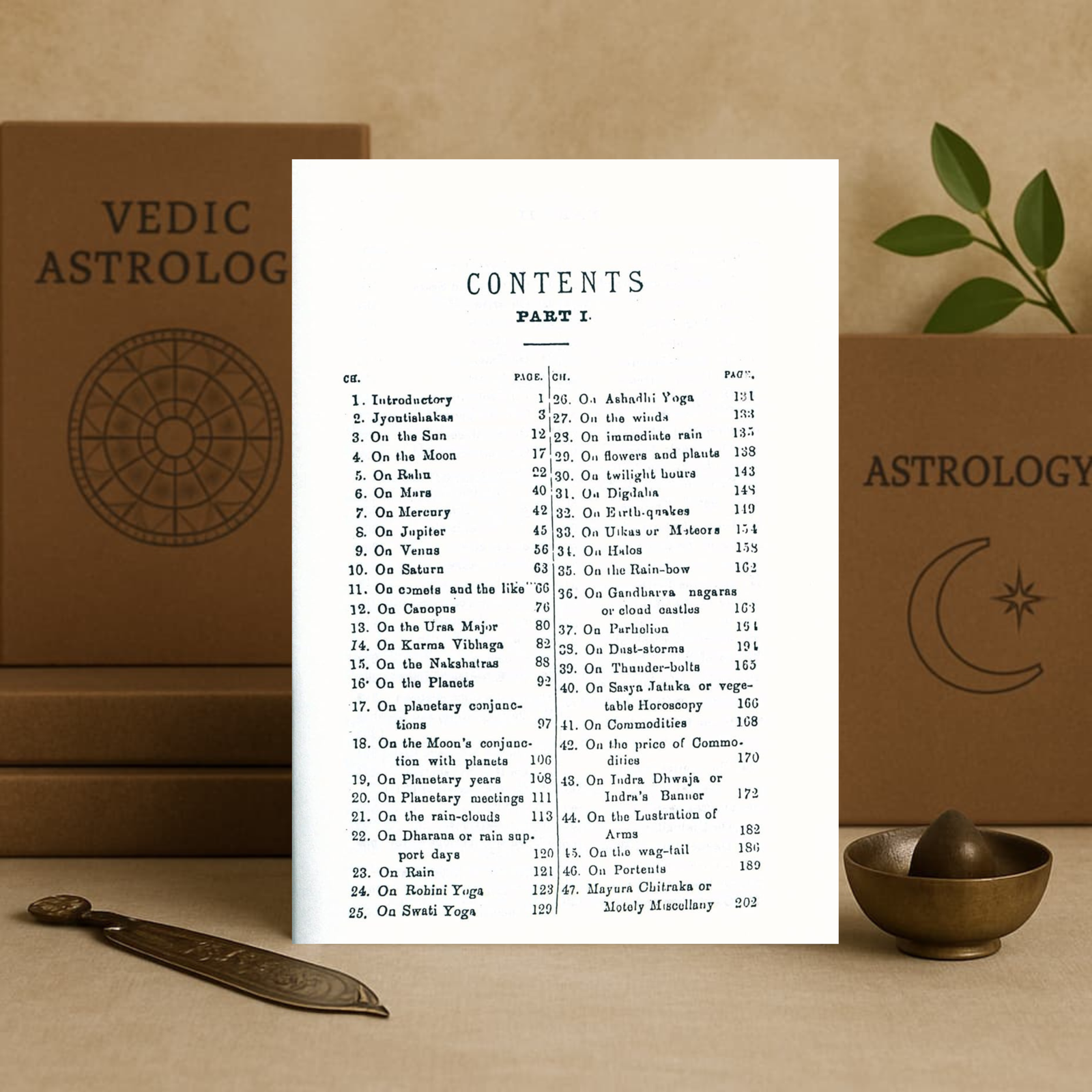 Brihat Samhita of Varahamihira 2 Vol Set by N. Chidambaram Iyer | Classical astrology - Image 2