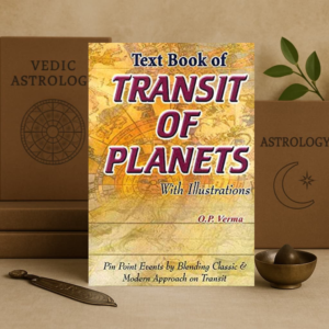 Text Book of Transit of Planets with Illustrations | O. P. Verma | English Astrology Book