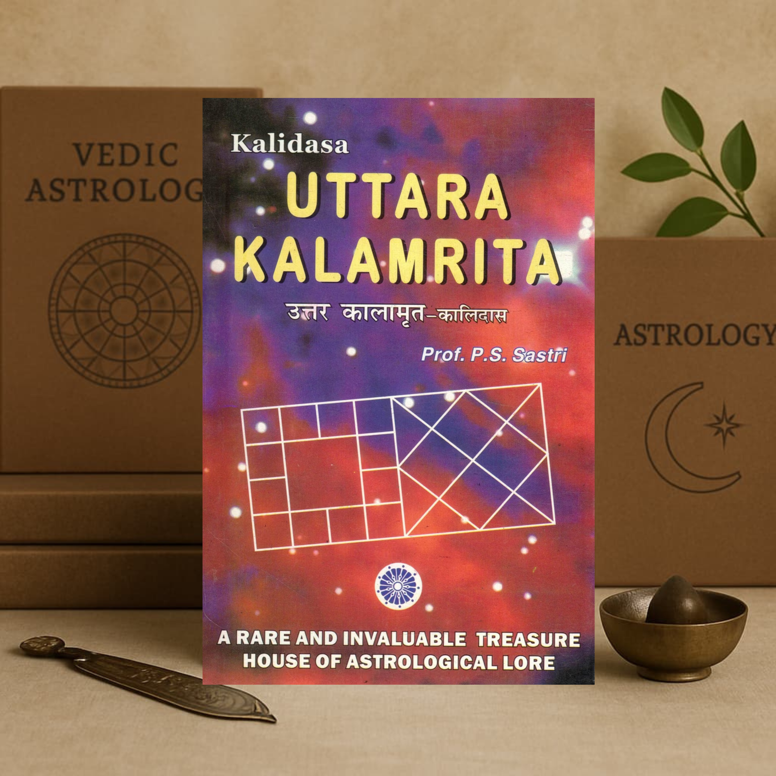 Uttara Kalamrita by Kalidasa | Classic Hindu Predictive Astrology | Horoscope Analysis & Planetary Yogas | English | Prof. P. S. Sastri
