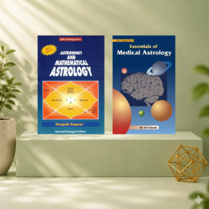 Astronomy and Mathematical Astrology & Essentials of Medical Astrology combo set in English | Astrology Calculations, Horoscope Analysis & Vedic Medical Astrology