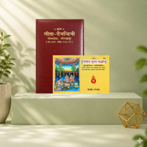Gita Dainandini 2027 Deluxe Edition with Free Panchang Poojan Paddhati | Hindi Spiritual Diary & Daily Planner | Bhagavad Gita Inspired Diary | Code 2278 + 2228