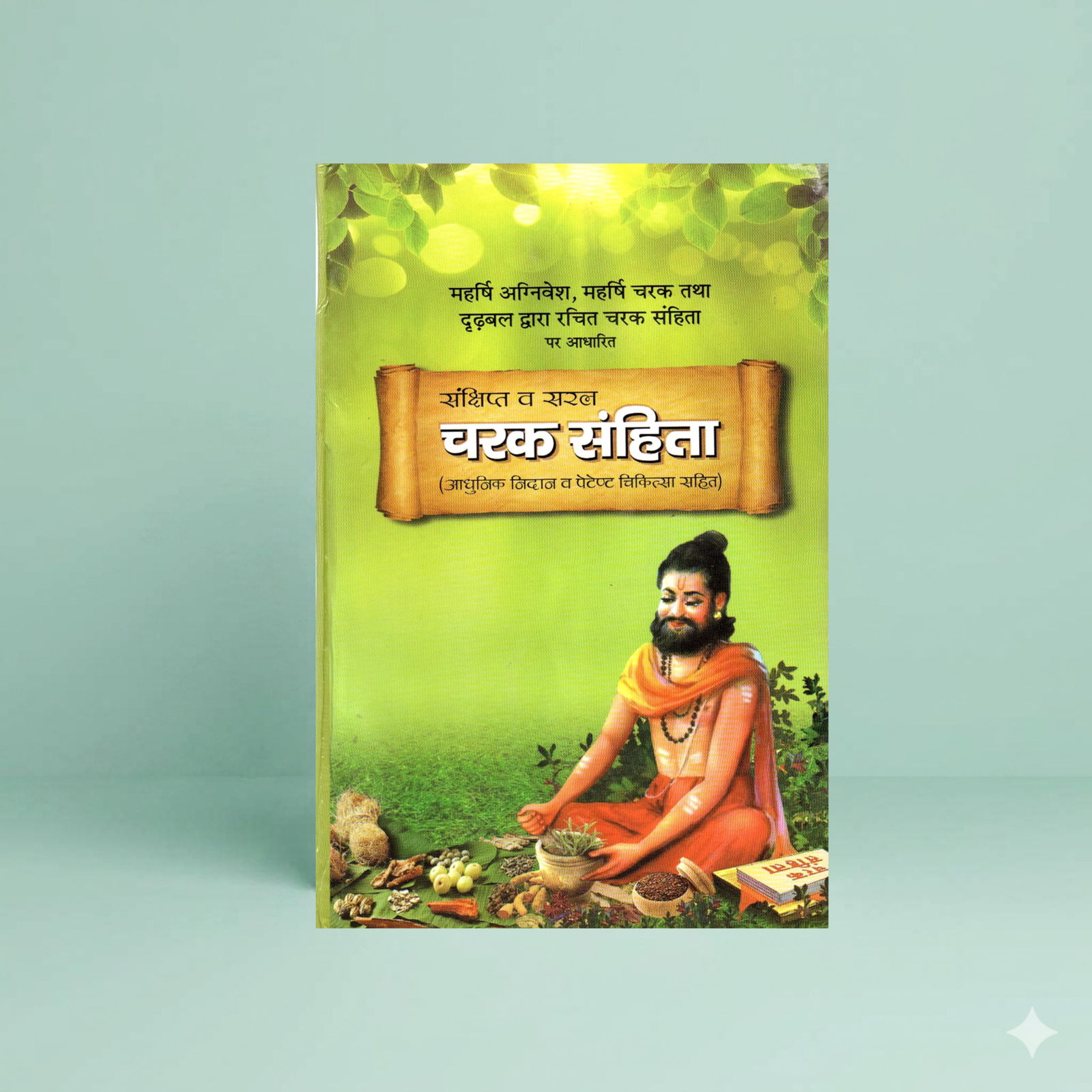 Charak Samhita & Ayurvedic Patent Chikitsa Charts Set of 2 by Dr. Om Prakash Saxena ‘Nidar’ | Hindi Ayurveda Combo | Aadhunik Ayurvedic Chikitsa - Image 2