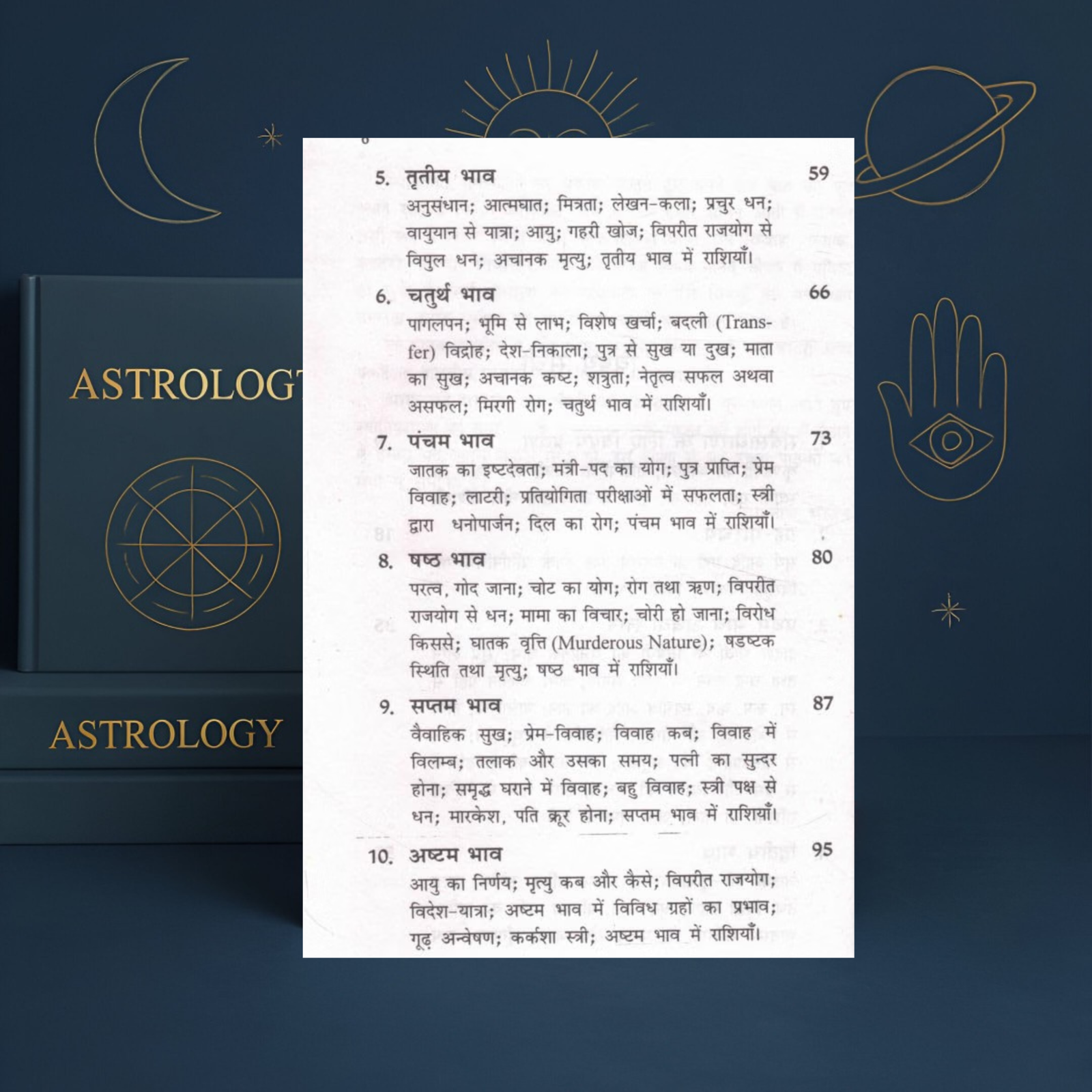 Phalit Sutra by Jagannath Bhasin | Rules of Prediction & Kundli Analysis | Vedic Astrology Book in Hindi | Ranjan Publications - Image 3