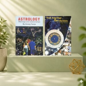 Astrology Marriage & Relationships and Nadi Astrology & Professions Combo Set | Marriage, Horoscope Matching & Career Prediction | Umang Taneja | English 2 Book Combo